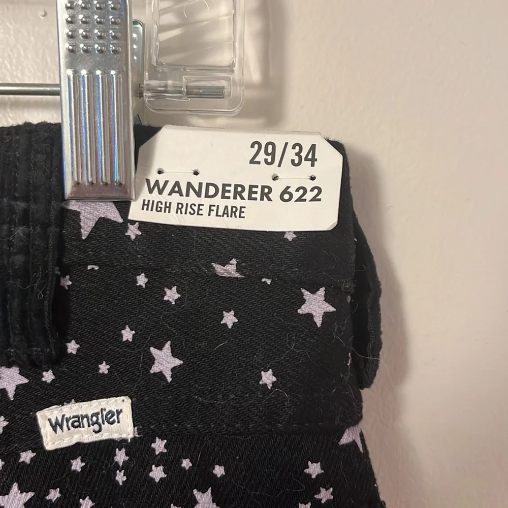 Free People X Wrangler High Rise Flare Jeans - Picture 5 of 6